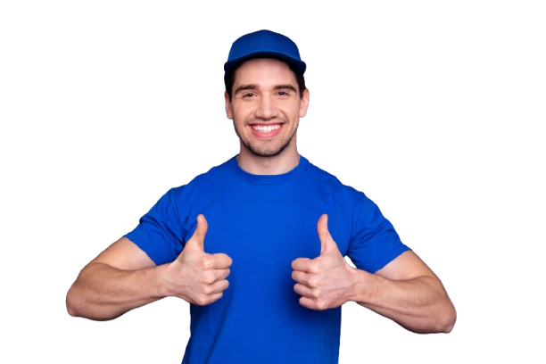 Eviction cleanout crew removing tenant belongings from a rental property